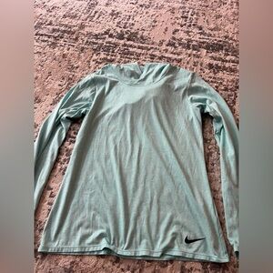 Nike dri fit pullover with hood